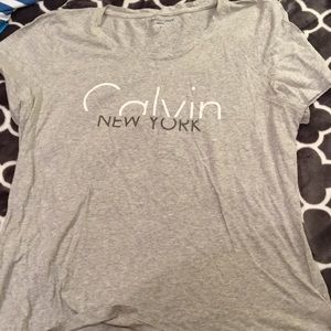 Grey Calvin Klein shirt